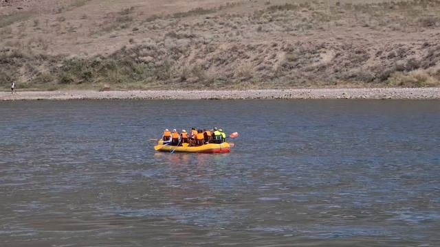 РЫБАЛКА НА р.ИЛИ с высоты полёта степного орла. смотреть онлайн
