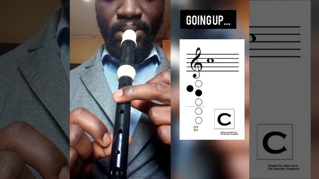 How to play the F Major scale on the recorder. Fingering chart and staff notation included смотреть онлайн