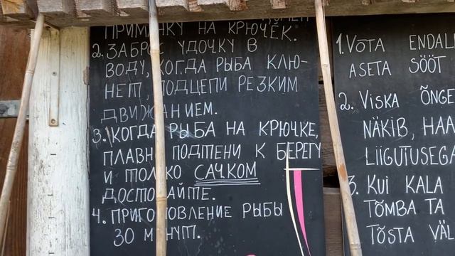 СКОЛЬКО СТОИТ ОБЕД ИЗ КРАСНОЙ РЫБЫ ИЛИ ГДЕ ПРОВЕСТИ СВОЙ ВЫХОДНОЙ В ЭСТОНИИ. смотреть онлайн
