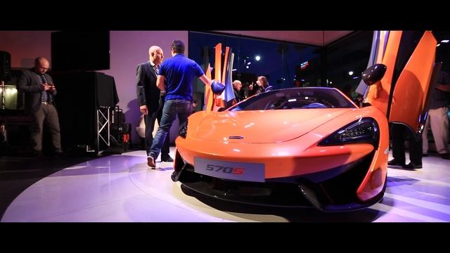 Official McLaren 570S Launch Party - McLaren Auto Gallery смотреть онлайн
