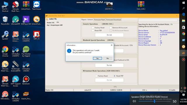 redmi 10c Remove frp Xiaomi Pro Tool смотреть онлайн