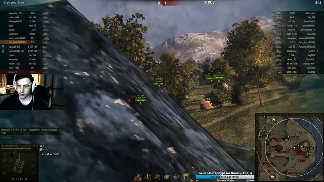 Я ВЗЯЛ 3 ОТМЕТКИ НА Т-10 ЗА 58 БОЁВ / Пара боёв из стрима EviL_GrannY смотреть онлайн