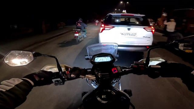 CHILL NIGHT BIKE RIDE POV ASMR• XPULSE 200 4V || GOPRO HERO 12 смотреть онлайн