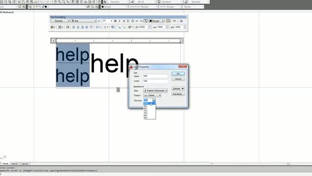 Fractional text autocad смотреть онлайн