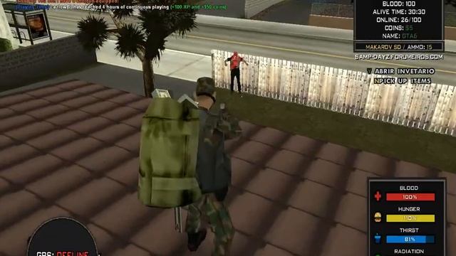 Gta samp online server/ gta samp Day-z zombies survival server online/ gta sa online gaming #gtsam смотреть онлайн
