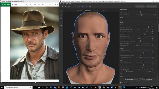 3D Design Blender Tutorial: Making a game ready 3D printable Indiana Jones part 1 смотреть онлайн