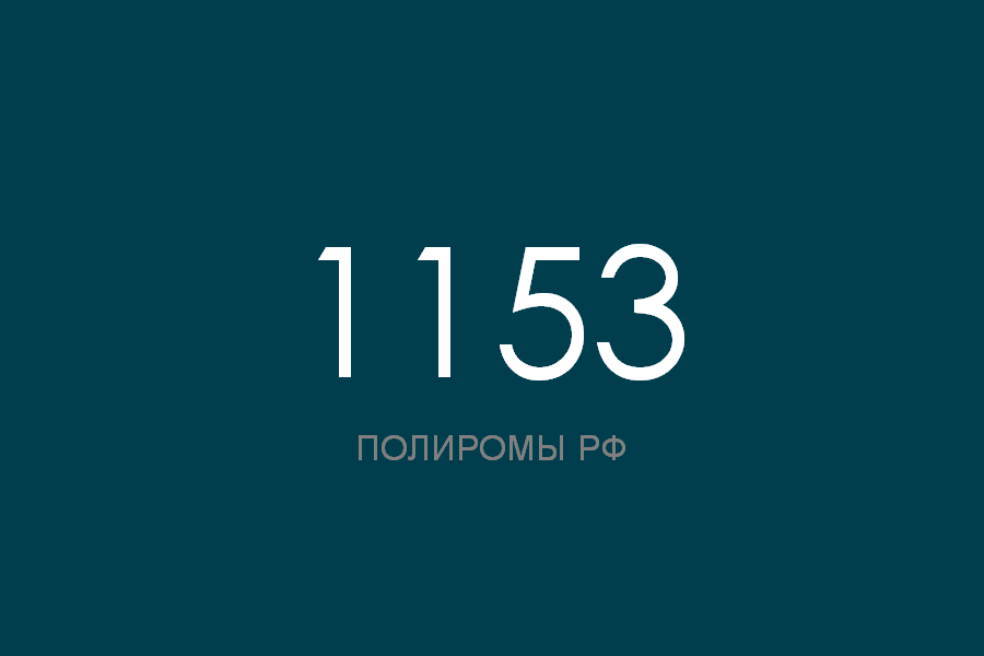 ПОЛИРОМ номер 1153 смотреть онлайн