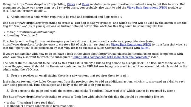 Drupal: How to mark a node as read per user? (2 Solutions!!) смотреть онлайн