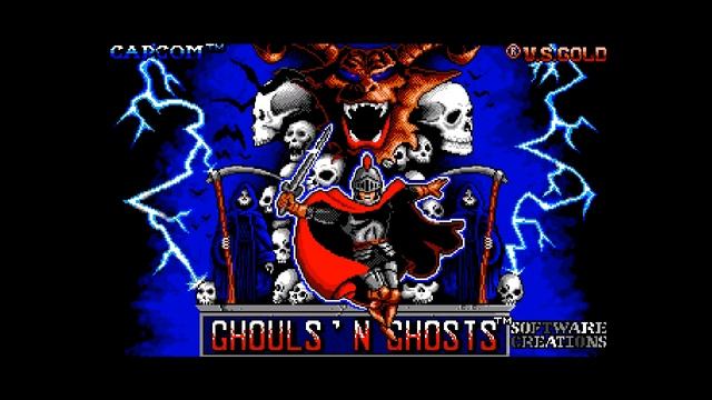Amiga music: Ghouls 'N' Ghosts (main theme) смотреть онлайн