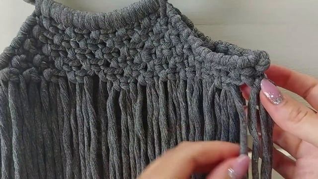 DIY мастер класс макраме сумка с донышком из эпоксидной смолы смотреть онлайн