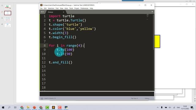 สอนพื้นฐานนักเรียน ฝึกวาดรูปด้วย Python смотреть онлайн