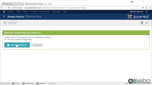 Joomla плагин Akeeba Backup Pro 6.1.1 скачать бесплатно смотреть онлайн