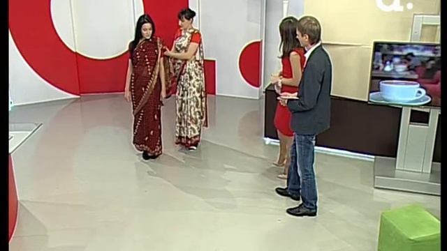Урок по надеванию сари смотреть онлайн