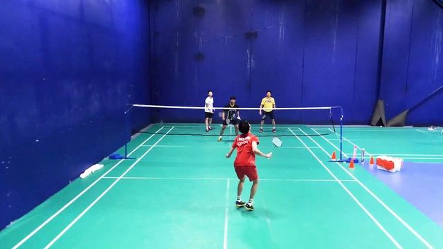 3 vs 1 Singles Drill - Coach Efendi Wijaya Badminton Lessons and Tips - Indonesian Subtitles смотреть онлайн
