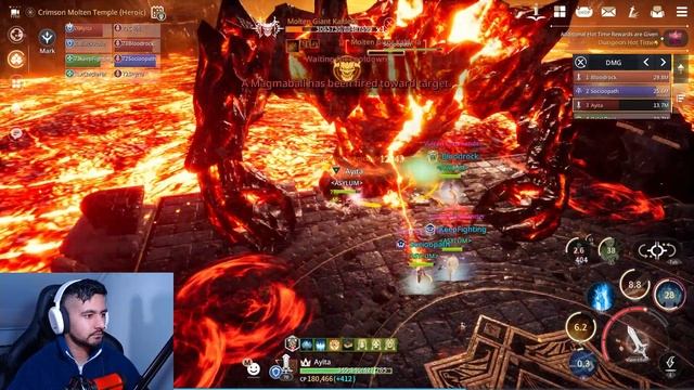Traha Global | New Raid Molten Giant Kaldera Guide смотреть онлайн