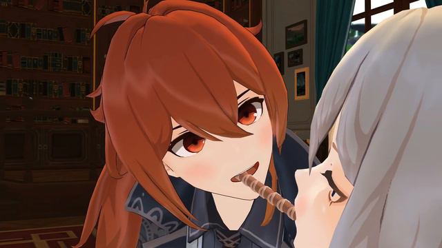 [MMD Genshin Impact] Diluc Teasing Jean (Diluc X Jean)