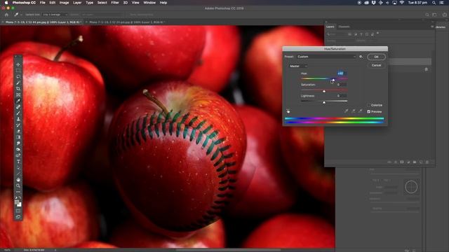 Photoshop manipulation Apple with baseball stitching-#photoshopfunn смотреть онлайн