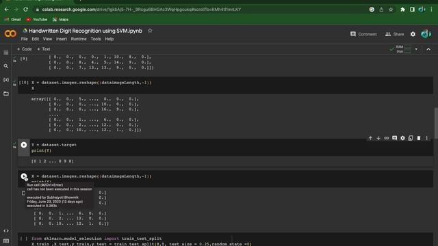 Handwritten Digit Recognition using SUPPORT VECTOR MACHINE (SVM) #project #deeplearning #python ? смотреть онлайн