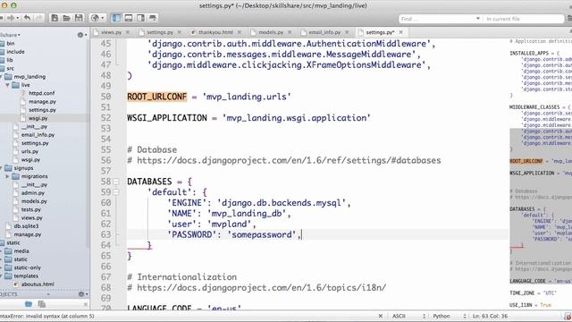 Try Django Tutorial 18 of 21 - Create MySQL database for a Django Production Server and setup смотреть онлайн