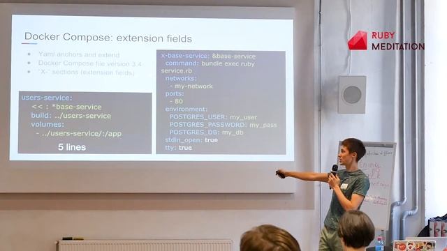 Ruby microservices with Docker — Sergii Koba | Ruby Meditation 21 смотреть онлайн