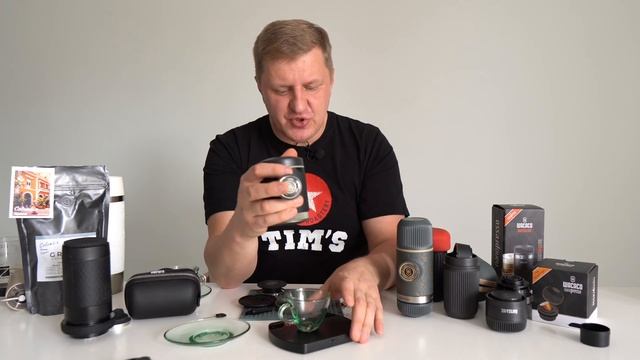 МИНИ-кофеварка для эспрессо Wacaco Picopresso: Плюсы и минусы | Сравнение с Nanopresso и 1Zpresso смотреть онлайн