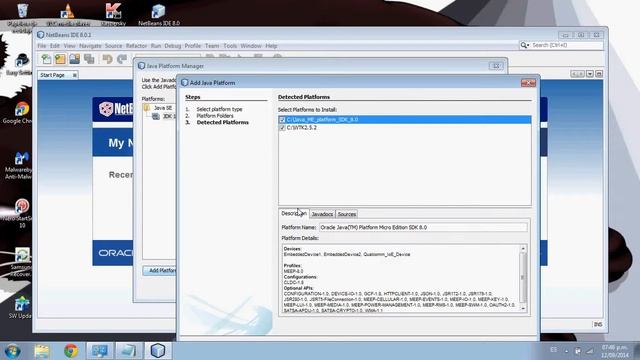 Configurando Java ME y las plataformas de emulación de midlets смотреть онлайн
