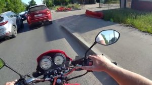 Покатушка на Sigma sport 110куб.