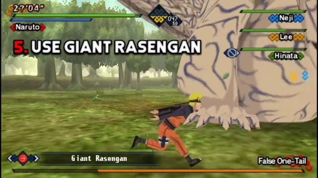 HOW TO BEAT FALSE ONE TAIL - NARUTO SHIPPUDEN KIZUNA DRIVE смотреть онлайн