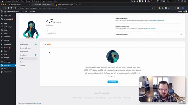 How to Optimize Wordpress Images Using The Smush Pro Plugin by WPMU Dev смотреть онлайн