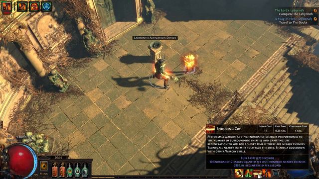 Path Of Exile [3.0], Shams Beserker 2h Mace Sunder, Leveling 55-75 Guide смотреть онлайн