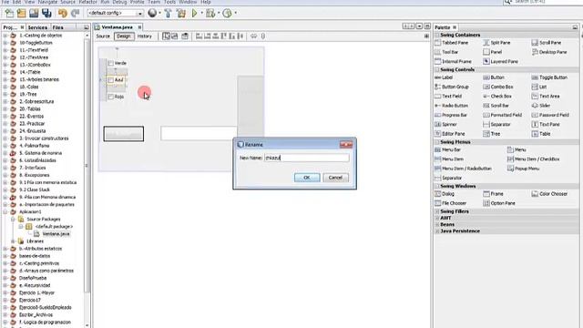 1.-Ejercicio 1.- Interfaces gráficas JAVA.-Menú con opciones (JCheckBox). смотреть онлайн