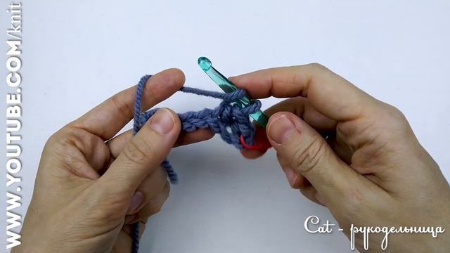 Имитация английской или полу патентной резинки крючком смотреть онлайн