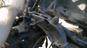 Проект ГАЗ-66 ДИЗЕЛЬ. Часть-4, установка двигателя на раму.