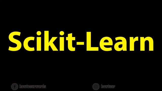 How to Pronounce Scikit Learn смотреть онлайн