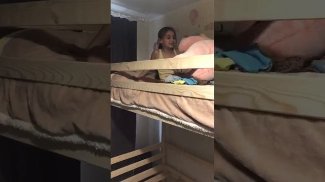 Двухъярусная кровать "Высокий борт" с лестницей в торце из сосны. Отзыв клиента смотреть онлайн