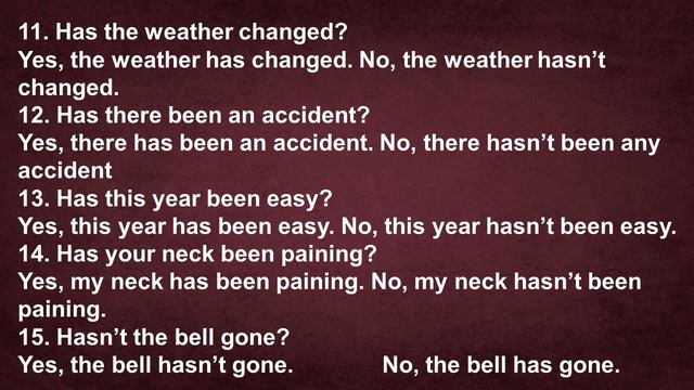 Spoken English - Day 16 - Present Perfect Tense - Expressions смотреть онлайн