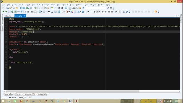 How To send Sms using PHP with SMSgateway смотреть онлайн
