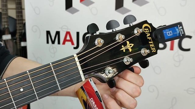КАК НАСТРОИТЬ ГИТАРУ с помощью ТЮНЕРА | MAJOR MUSIC смотреть онлайн
