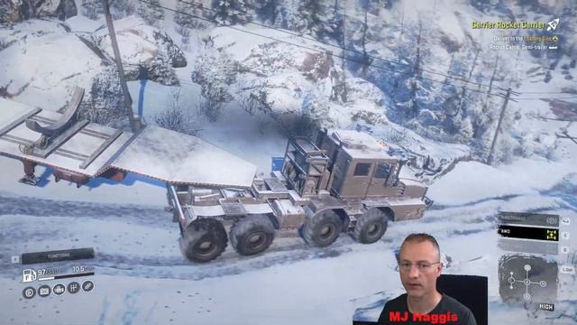 Snowrunner Ep 299 Carrier Rocket Carrier - pt2 смотреть онлайн