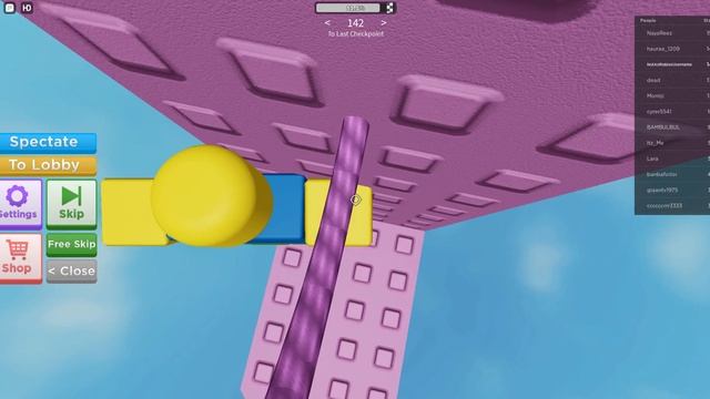 No Jumping Difficulty Chart Obby - Stages 137 to 149 смотреть онлайн