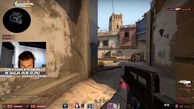 DIMA ВКЛЮЧИЛ РЕЖИМ НИНДЗЯ И ПОКАЗЫВАЕТ ВЫСОЧАЙШИЙ УРОВЕНЬ ИГРЫ смотреть онлайн