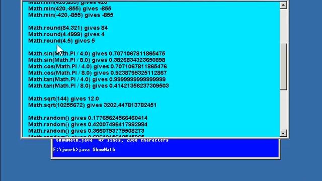 Lesson1 java lang Math смотреть онлайн