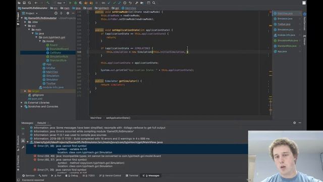Re-integrating the simulation - High Quality Java Code #7B смотреть онлайн