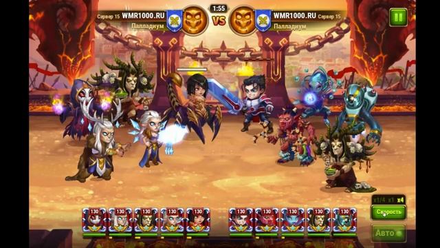 Пачка героев Галахад Джу Небула Йорген Орион игра Хроники Хаоса тест и сравнение пачек с Джу смотреть онлайн