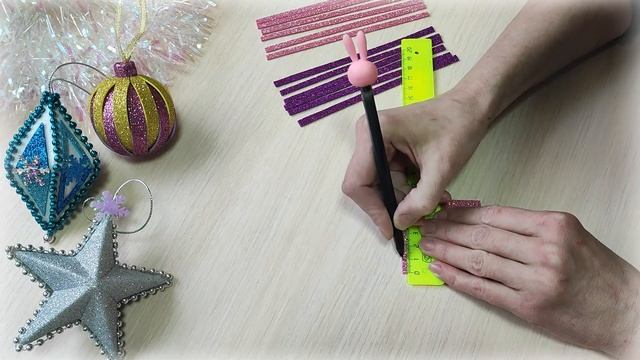 Елочный шар своими руками смотреть онлайн