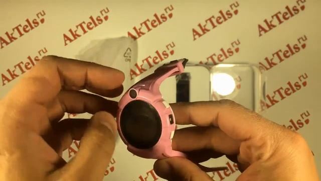 Детские смарт часы Q360 розовые смотреть онлайн
