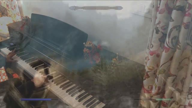 The One They Fear (Dragon Battle) - Skyrim - Piano Cover смотреть онлайн