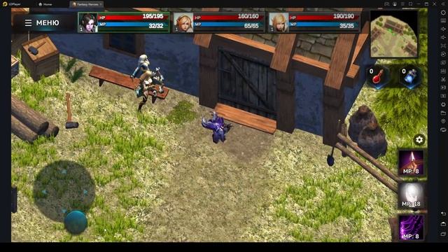 Fantasy Heroes ОБЗОР прикольная и необычная игра смотреть онлайн