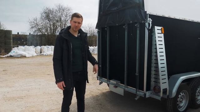 Обзор прицепа для перевозки лошадей смотреть онлайн