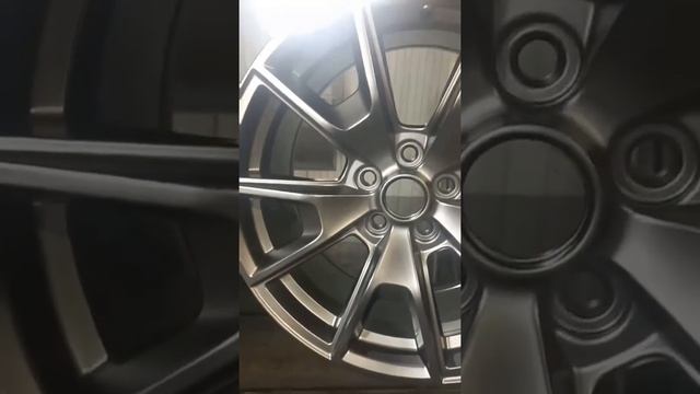 Порошковая покраска (покрытие порошковым полимером и запекание в печи) автомобильных дисков смотреть онлайн